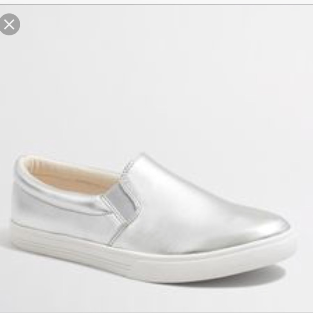 **CLOSET CLEANOUT** J Crew Metallic Slip On